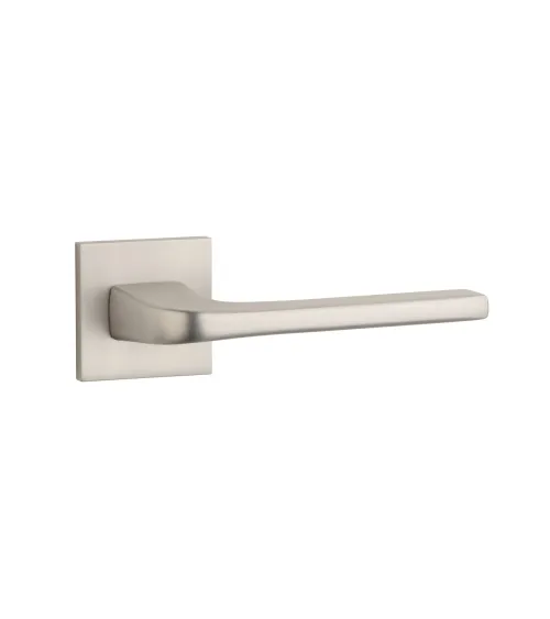 NAKA satin nickel door handle design handle