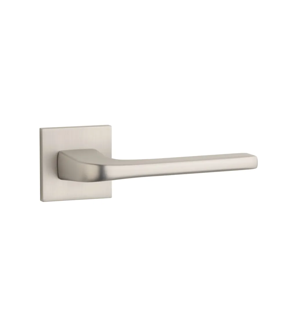 NAKA satin nickel door handle design handle
