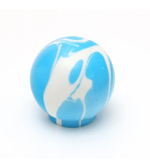 Azure Blue beech wood furniture knob designer handle