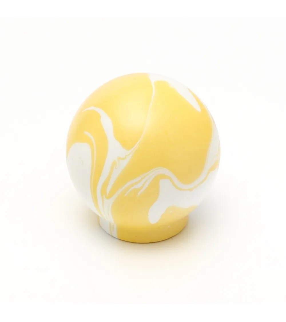 Yellow beech wood furniture knob design handle