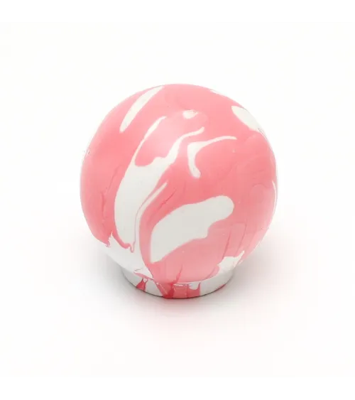Pink beech wood furniture knob design handle