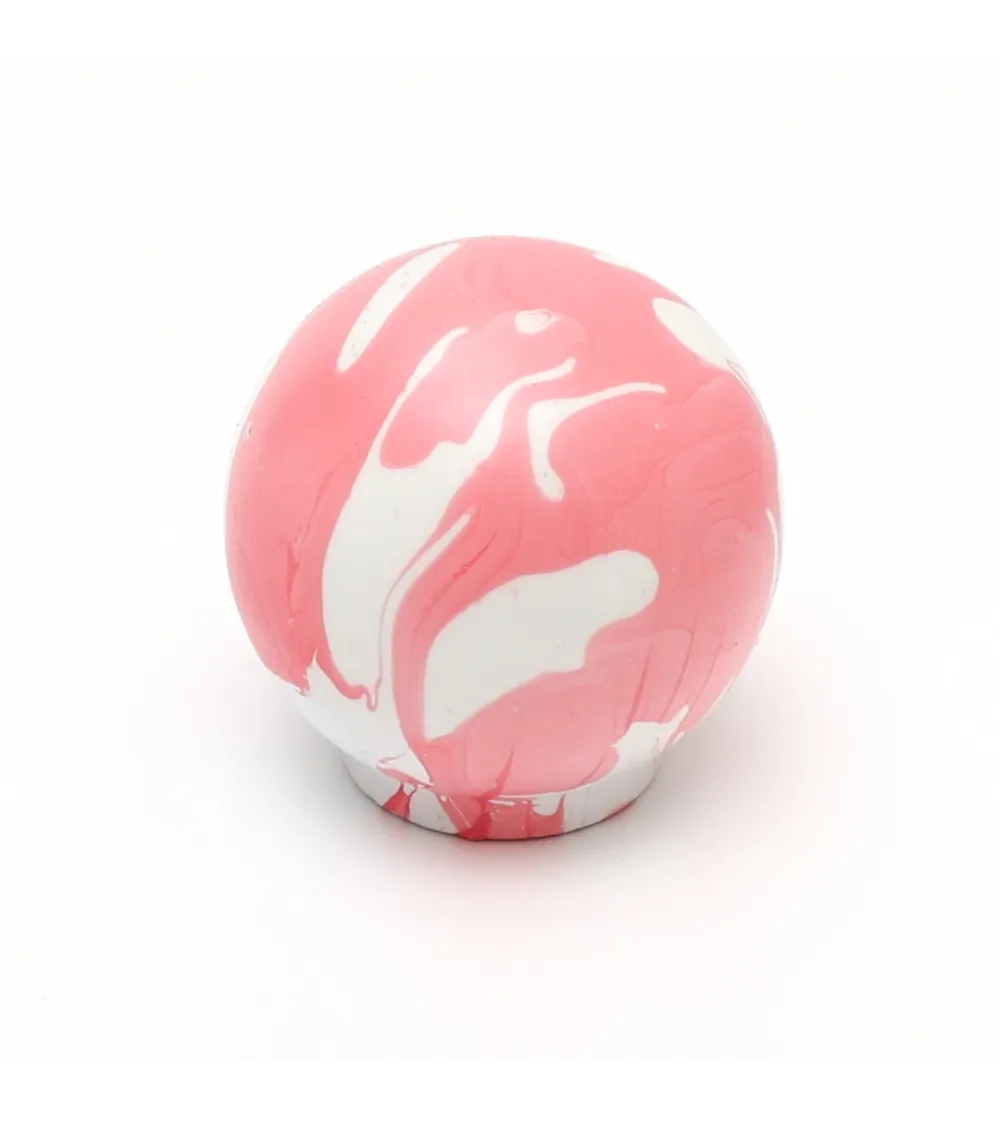Pink beech wood furniture knob design handle
