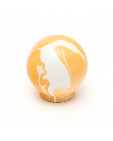 Orange beech wood furniture knob design handle