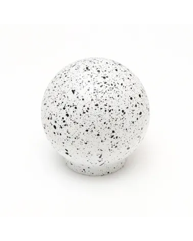 White/black mix beech wood furniture knob design handle
