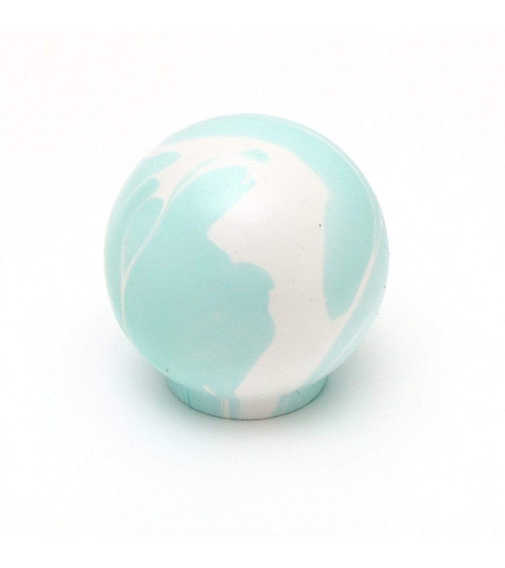 Aqua beech wood furniture knob design handle