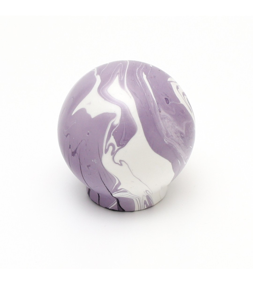 Aubergine beech wood furniture knob design handle