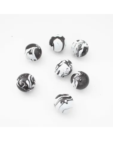 Black beech wood furniture knob design handle top view on a white surface