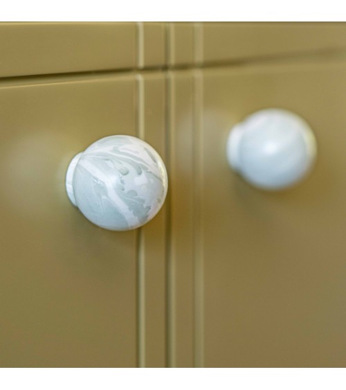 Mistel beech wood furniture knob designer handle
