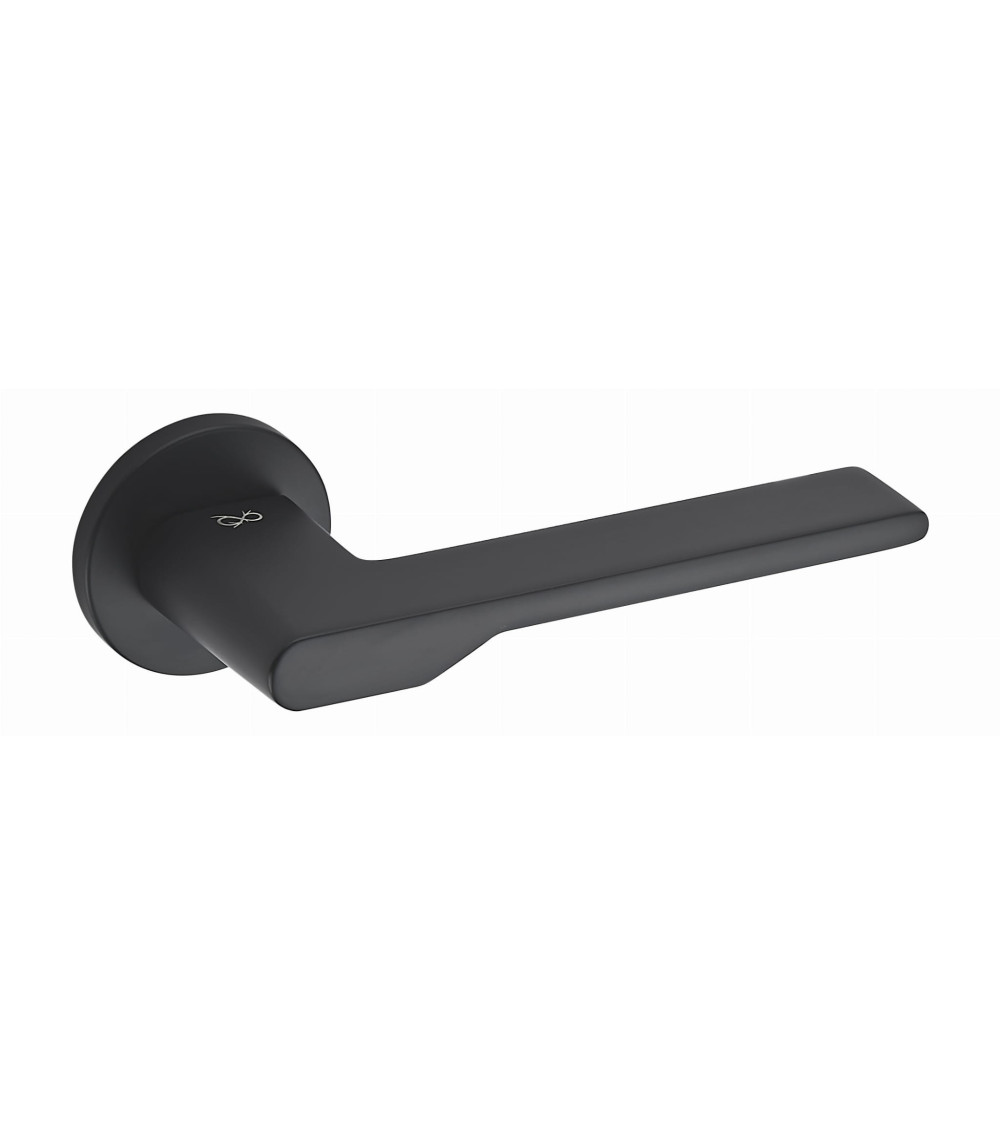 Black Door Handle Line TORO Round - designer handle