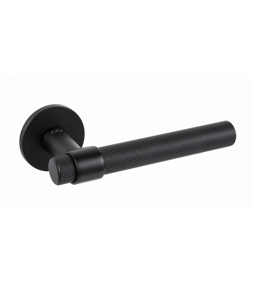 Black Door Handle Line GHOST Round - designer handle