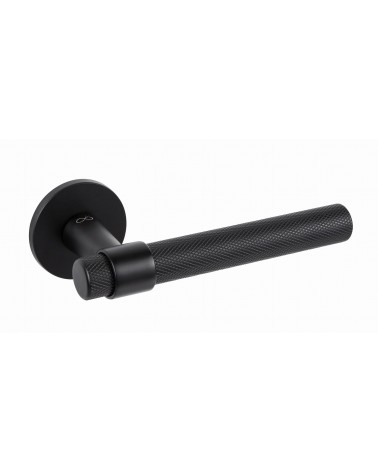 Black Door Handle Line GHOST Round - designer handle