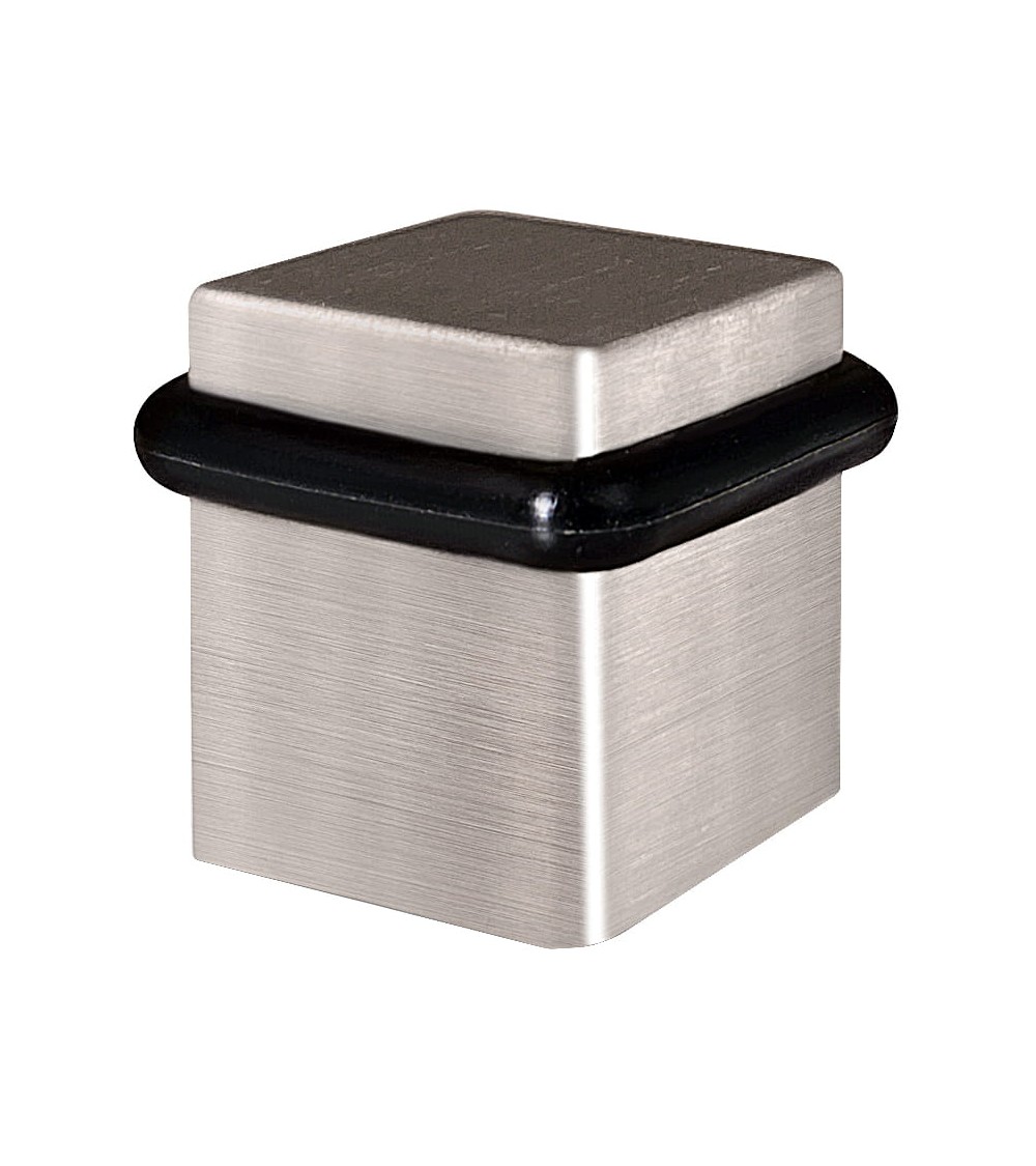 QUBIK satin chrome door stop