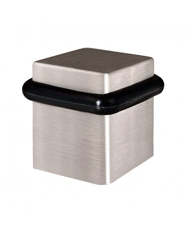 QUBIK satin chrome door stop