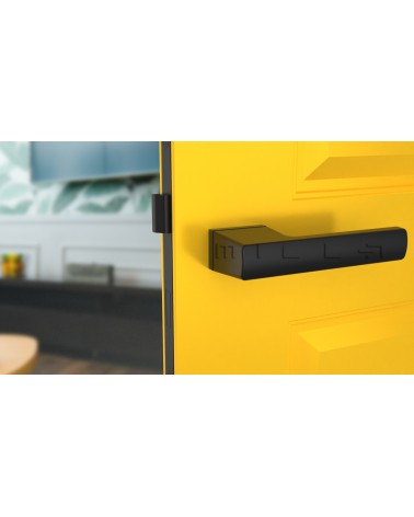 BRISA zamak door handle designer handle mounted on a door