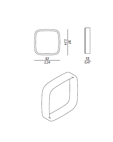 Modern Sliding Glass Door Handle Cham with dimensions