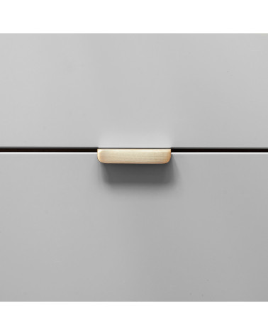 ELSE EDGE brass furniture handle designer handle placed horizontally