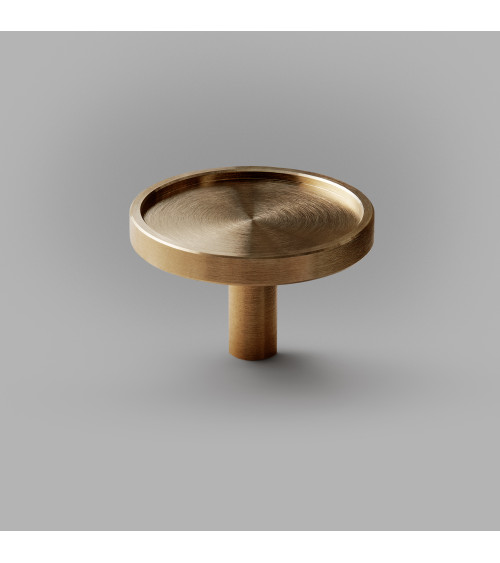 Brass furniture knob INA designer handle