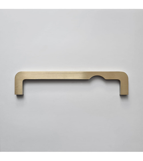 Brass furniture handle ISA DOT designer handle