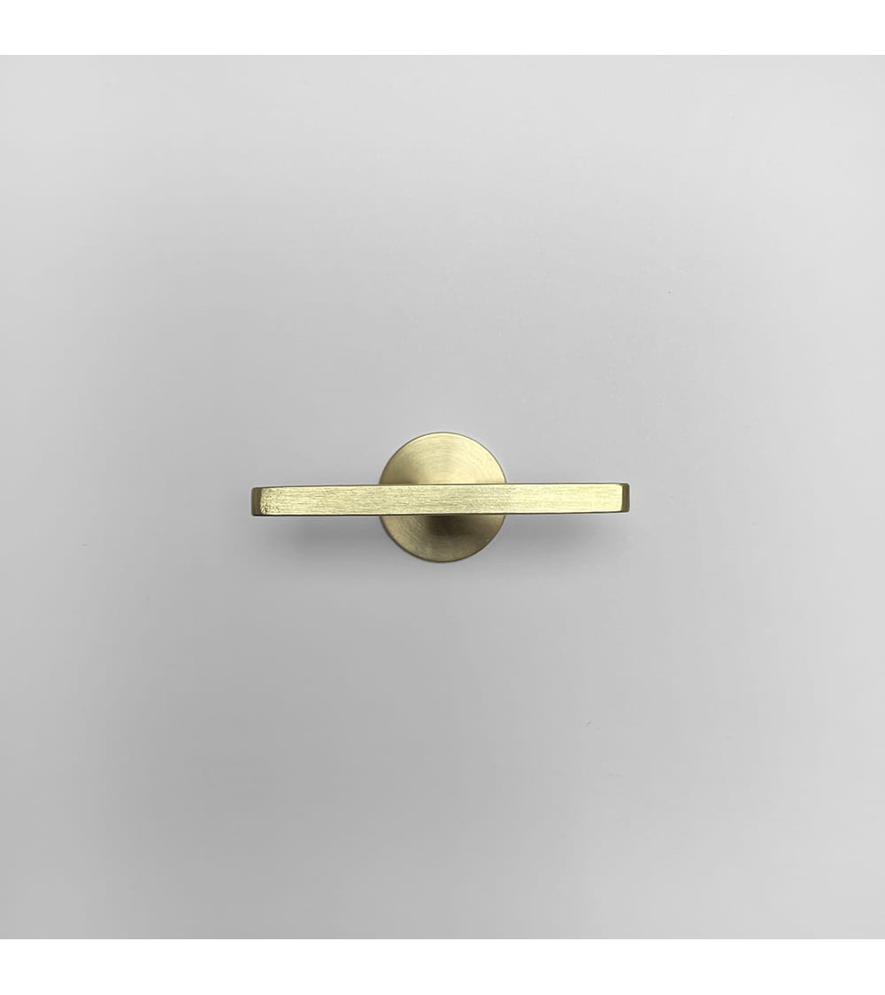 ISA T brass furniture knob designer handle