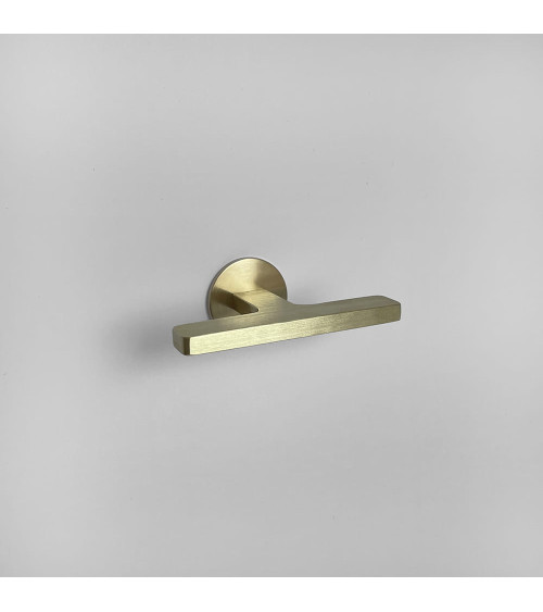 ISA T brass furniture knob designer handle