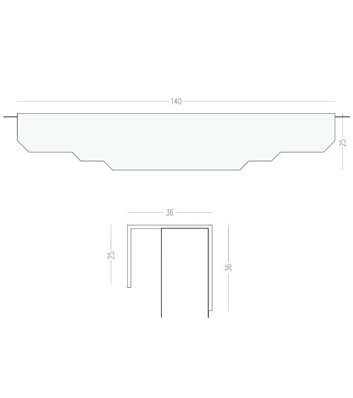 KARLA LACK brass furniture handle designer handle