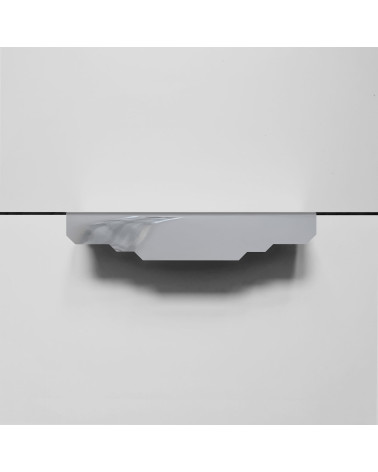 KARLA CR polished chrome furniture handle designer handle front view