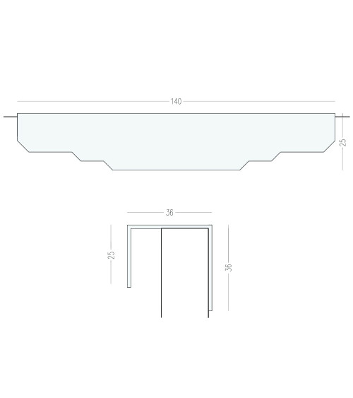 Karla Edge brushed brass furniture handle bedroom handle