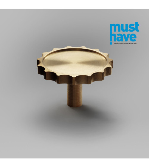 LEXI polished gold furniture knob design handle
