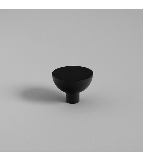 LUNA M black furniture knob designer handle