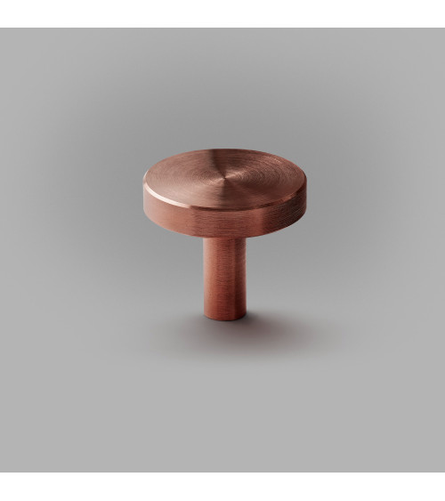 Brass NENA M furniture knob, design handle