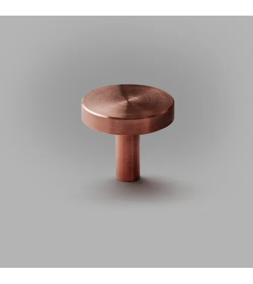 Brass NENA M furniture knob, design handle