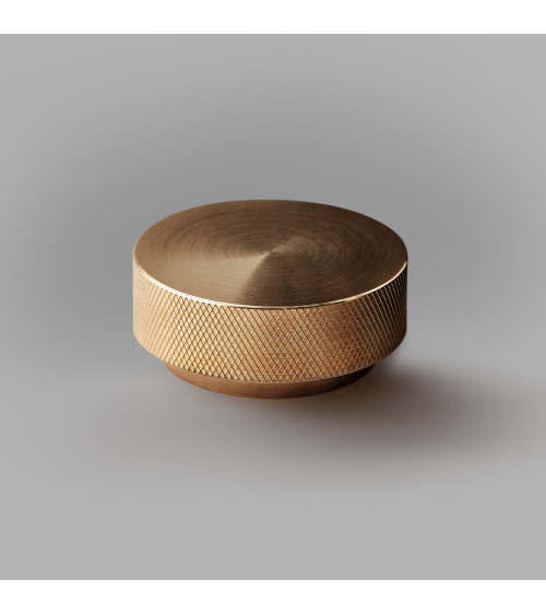 Matt gold furniture knob TOVE designer handle
