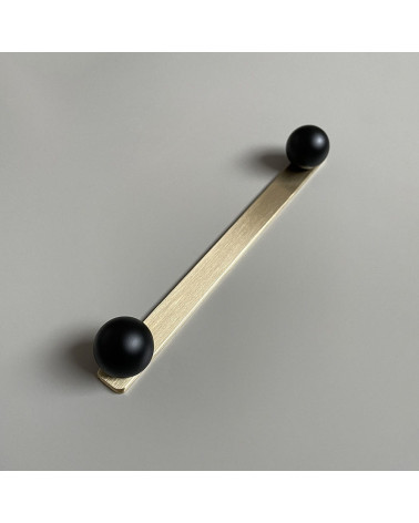 ZOE original furniture handle design handle colour 1 tilted top view