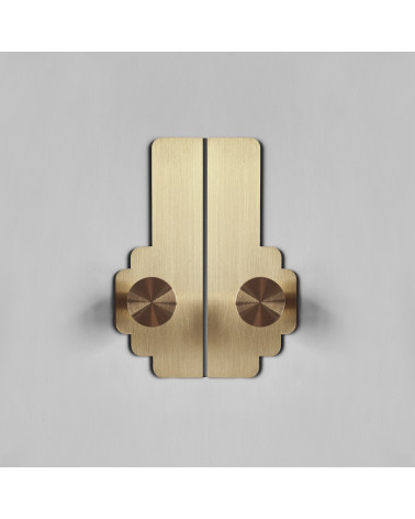 NENA MOROCCO Mx2 art deco furniture handle design handle front view