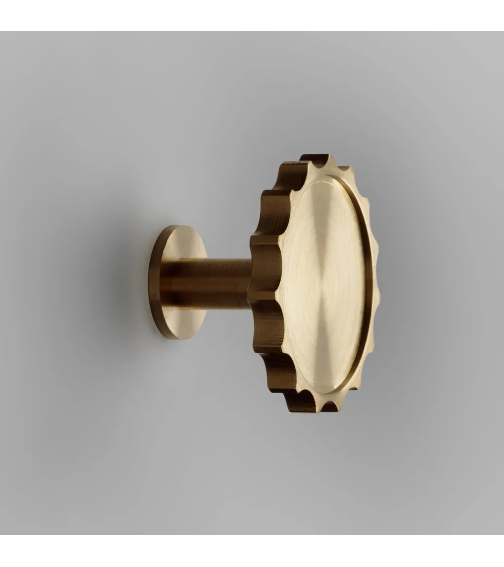 Brass Wall Hook Lexi - design handle