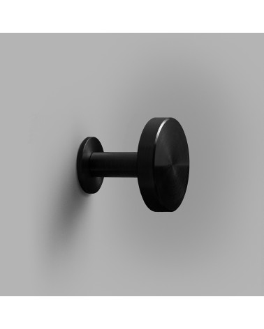 Black Wall Hook N - design handle