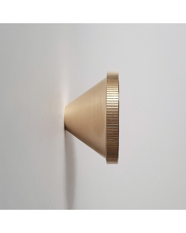 Brass Cone Wall Hook - design handle