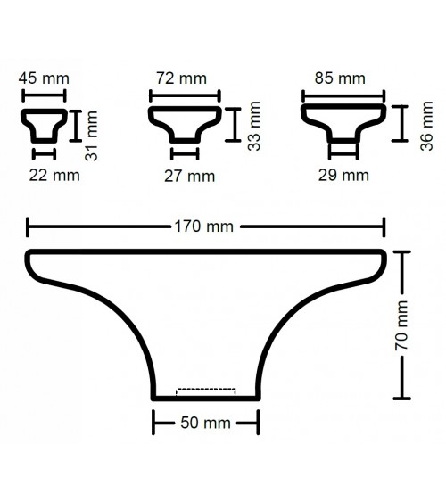 The complete range of Pomolo wall hooks by Urbi et Orbi