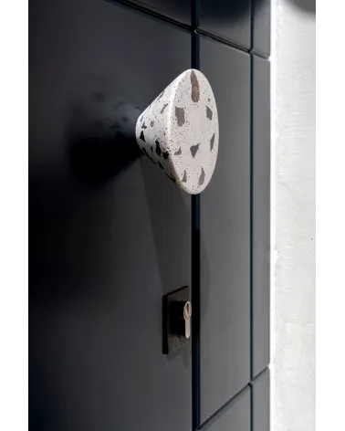 Cement furniture knob - Urbi & Orbi Demenico Rocks Cone - design handle