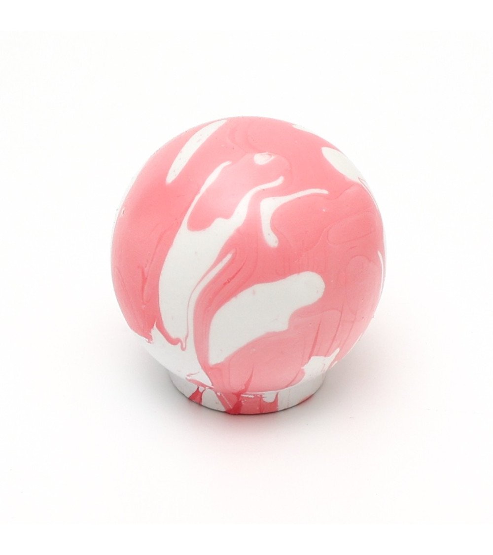 Pink Beech Wood Furniture Knob - Designer Handle