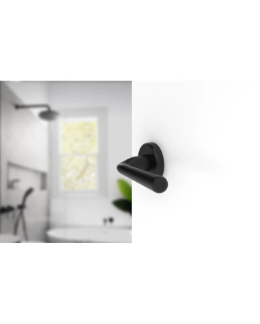 Black HANDY door handle design handle mounted on a door