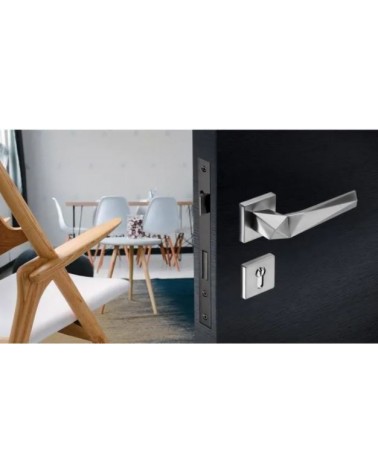 DOM Pira QR WC door handle - designer handle