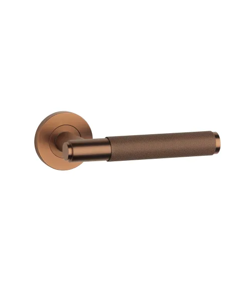 Copper door handle OVAL 1741 design handle