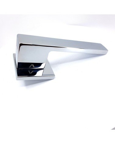 Zamak door handle TOTAL design handle colour 1 profile view
