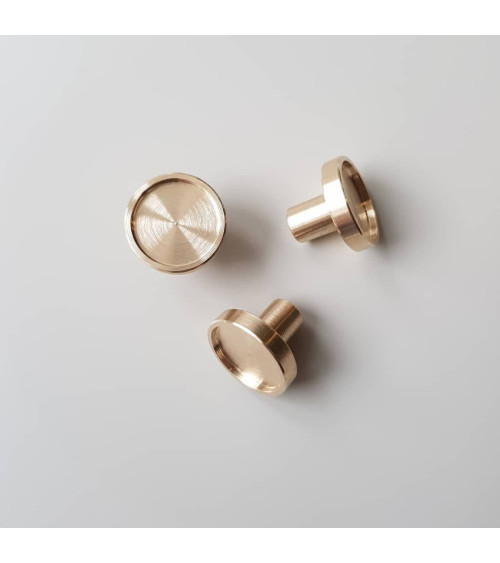 Brass furniture knob INA designer handle