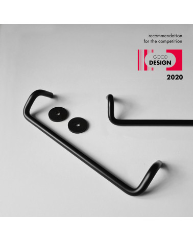 Black AVA furniture handle design handle medium size