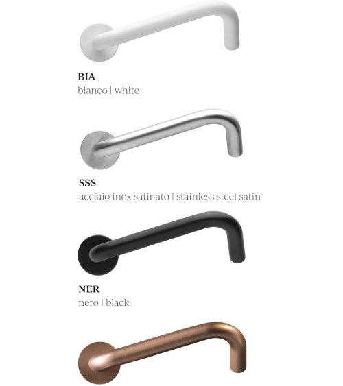 High-End Brushed Stainless Steel Door Handles for PRM - NoHand model - designer handle