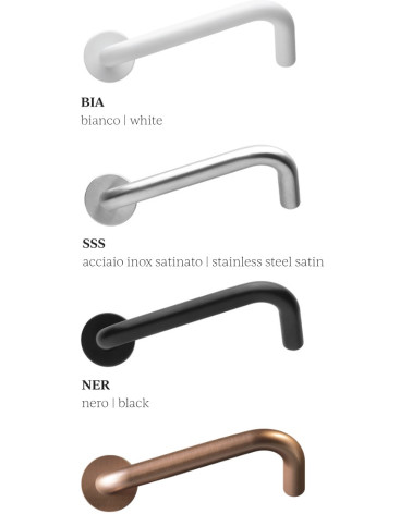 Italian Elegance and Superior Quality: PRM Handle in Authentic Stainless Steel NoHand - designer handle
