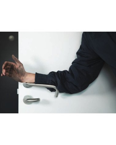 White Door Handles for PRM NoHand model - designer handle