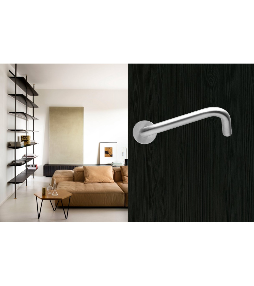 High-End Brushed Stainless Steel Door Handles for PRM - NoHand model - designer handle